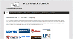Desktop Screenshot of djshubeck.com