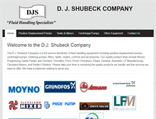 Tablet Screenshot of djshubeck.com